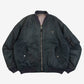 MEN'S VINTAGE 1980S MA1 FLIGHT BOMBER JACKET - LARGE