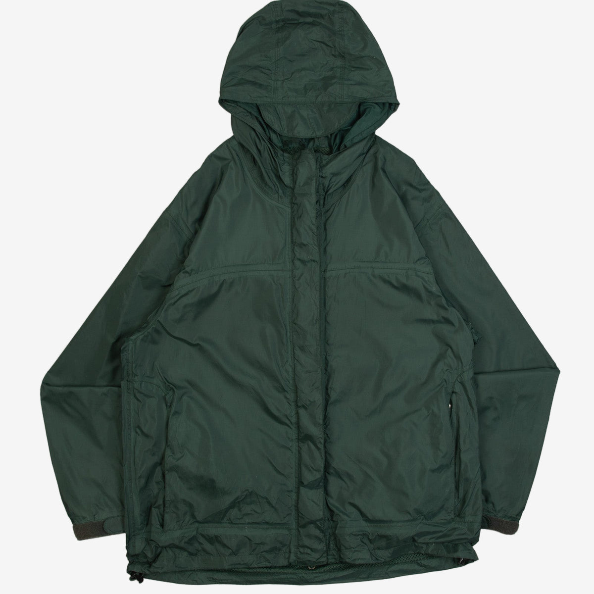 WOMEN'S VINTAGE 1990S HOODED FULL ZIP JACKET - LARGE
