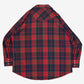 MEN'S VINTAGE 1990S CHECKED WESTERN SHIRT - XX-LARGE