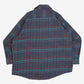 MEN'S VINTAGE 1980S SEARS WOOL CHECKED SHIRT - X-LARGE