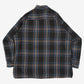 MEN'S VINTAGE 1990S WOOL STYLE CHECKED SHIRT - X-LARGE
