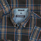 MEN'S VINTAGE 1990S WOOL STYLE CHECKED SHIRT - X-LARGE