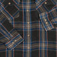 MEN'S VINTAGE 1990S WOOL STYLE CHECKED SHIRT - X-LARGE