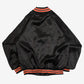 MEN'S VINTAGE 1980S CAMPLENOX SATIN BOMBER JACKET - MEDIUM