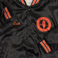 MEN'S VINTAGE 1980S CAMPLENOX SATIN BOMBER JACKET - MEDIUM