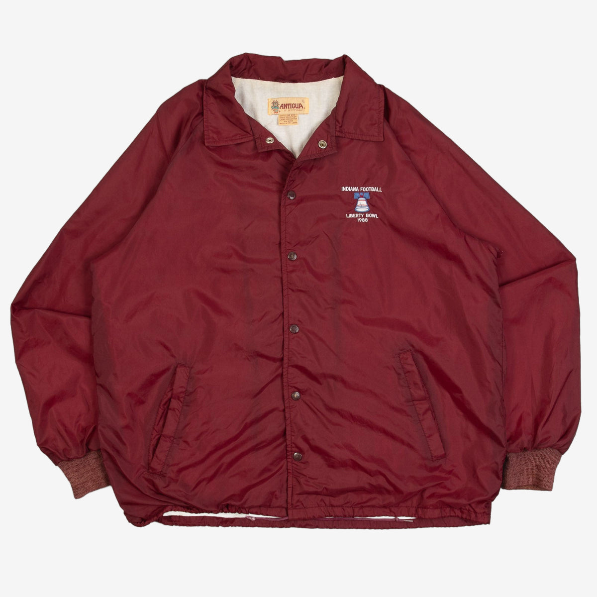 MEN'S VINTAGE 1988 INDIANA LIBERTY BOWL COACH JACKET - LARGE