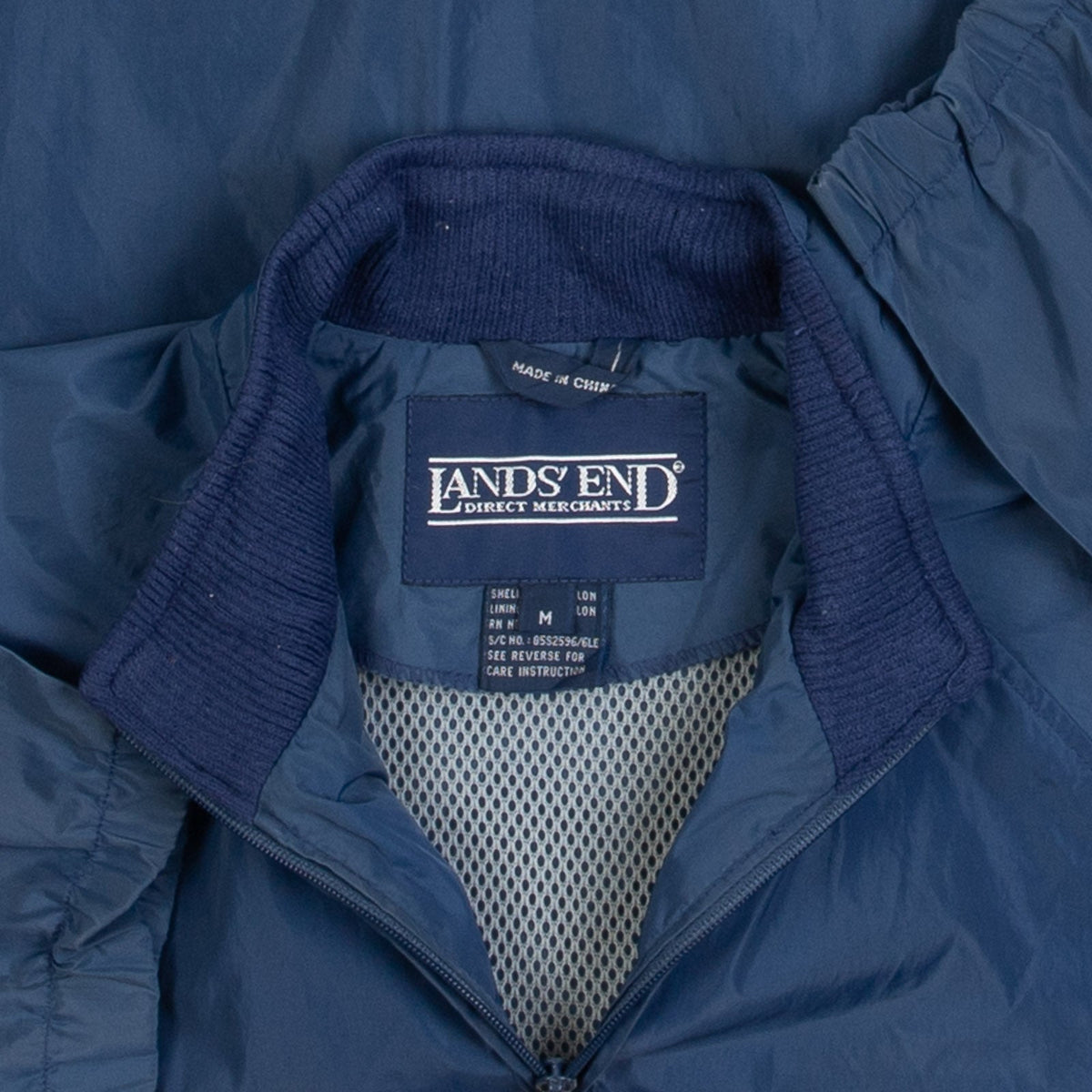MEN'S VINTAGE 1990S LIGHTWEIGHT FULL ZIP JACKET - MEDIUM