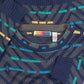 MEN'S VINTAGE 1980S PATTERNED KNITTED JUMPER - LARGE