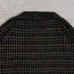 MEN'S VINTAGE 1990S DOTTED PATTERNED KNITTED JUMPER - X-LARGE
