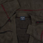 MEN'S VINTAGE 1990S STRIPED KNITTED CARDIGAN - MEDIUM