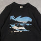 MEN'S VINTAGE 1980S WEST YELLOWSTONE RAGLAN SWEATSHIRT - LARGE
