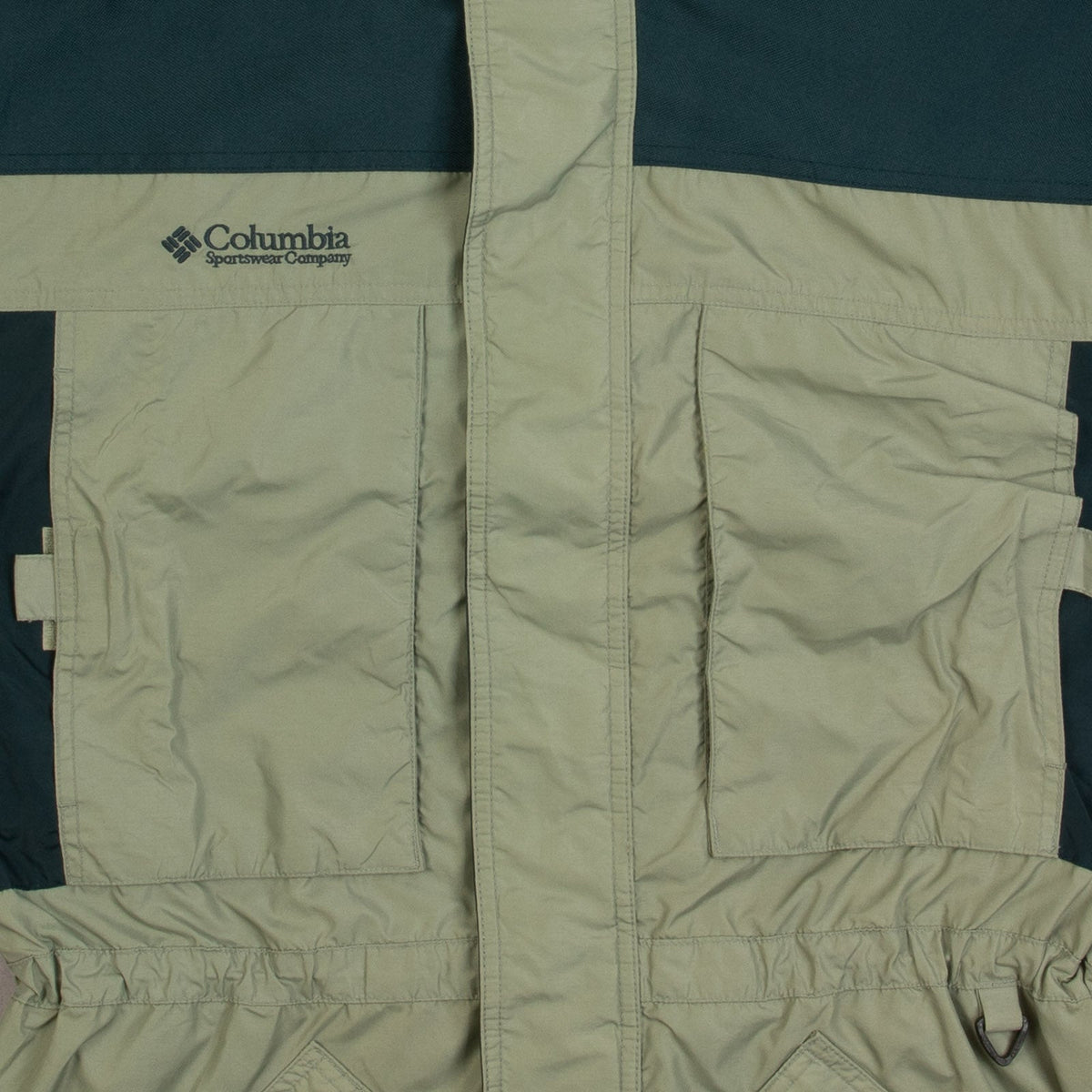 MEN'S VINTAGE COLUMBIA WEST RIDGE HOODED JACKET - SMALL