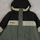 MEN'S VINTAGE COLUMBIA HOODED JACKET - LARGE