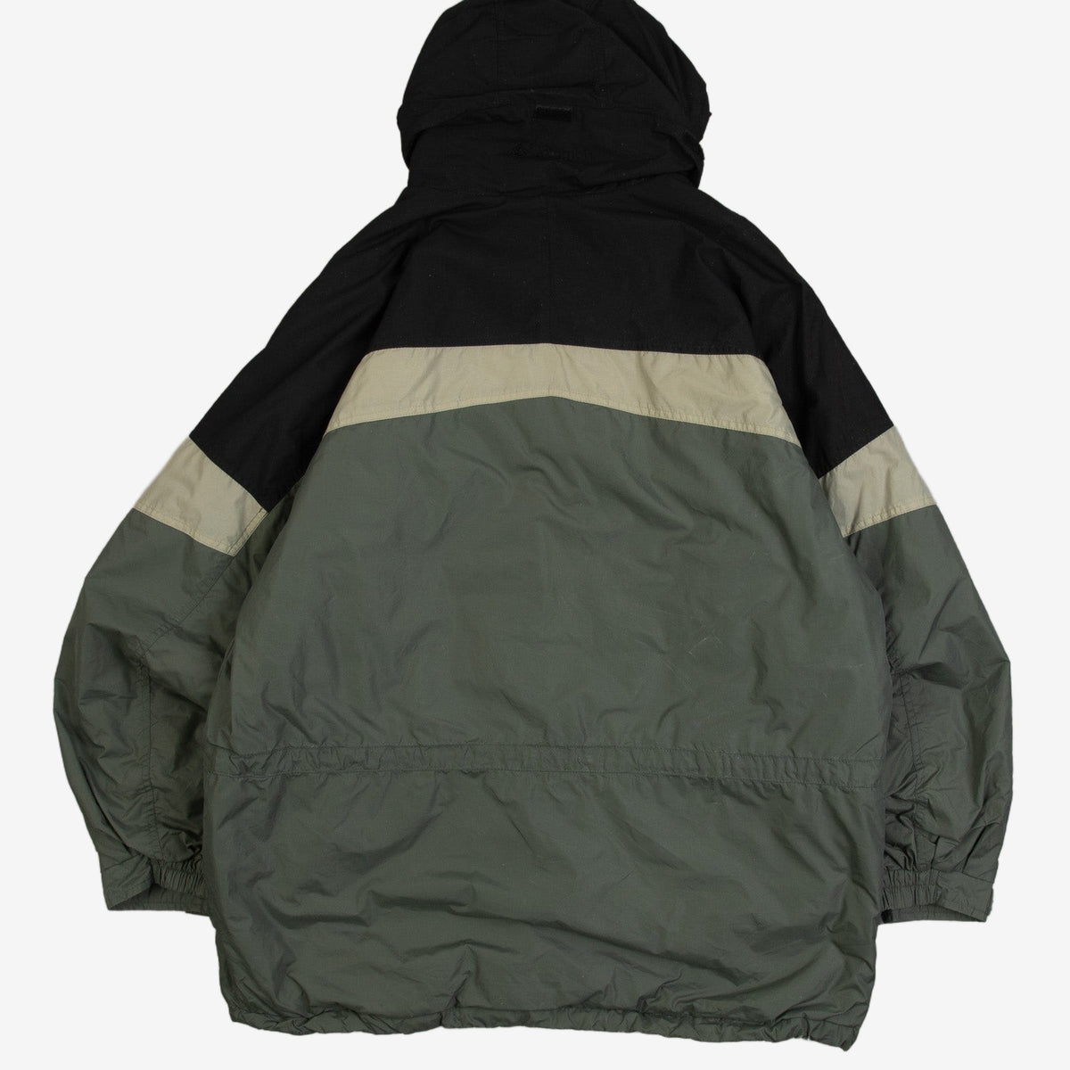 MEN'S VINTAGE COLUMBIA HOODED JACKET - LARGE