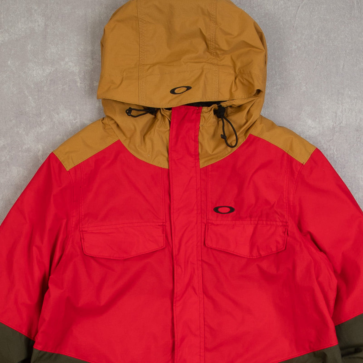 WOMEN'S VINTAGE OAKLEY HOODED JACKET - X-LARGE