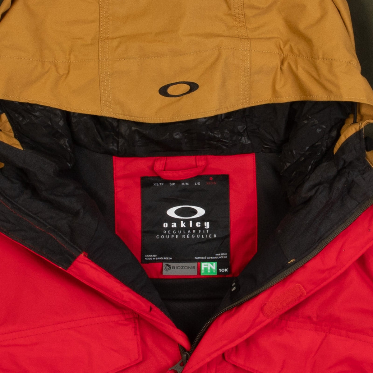 WOMEN'S VINTAGE OAKLEY HOODED JACKET - X-LARGE