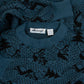 MEN'S VINTAGE SKI PATTERNED KNITTED JUMPER - X-LARGE
