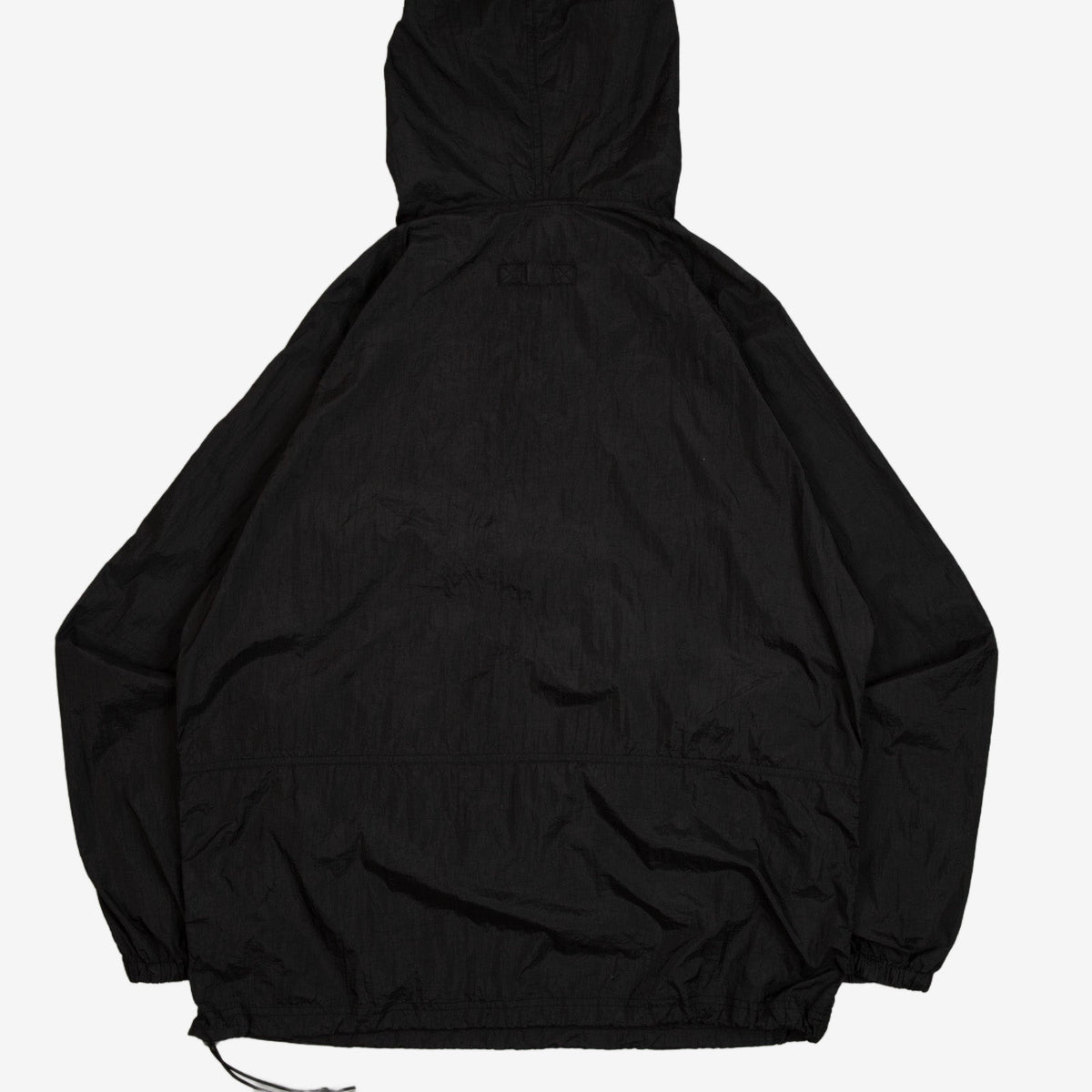 MEN'S VINTAGE 1990S CHIEFTAINS HOODED PULLOVER ANORAK JACKET - LARGE