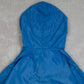 MEN'S VINTAGE 1980S BLANK HOODED PULLOVER ANORAK JACKET - MEDIUM