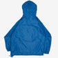 MEN'S VINTAGE 1980S BLANK HOODED PULLOVER ANORAK JACKET - MEDIUM