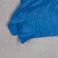 MEN'S VINTAGE 1980S BLANK HOODED PULLOVER ANORAK JACKET - MEDIUM