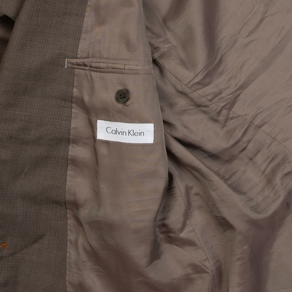 MEN'S VINTAGE 1990S CALVIN KLEIN BLAZER SUIT JACKET - MEDIUM