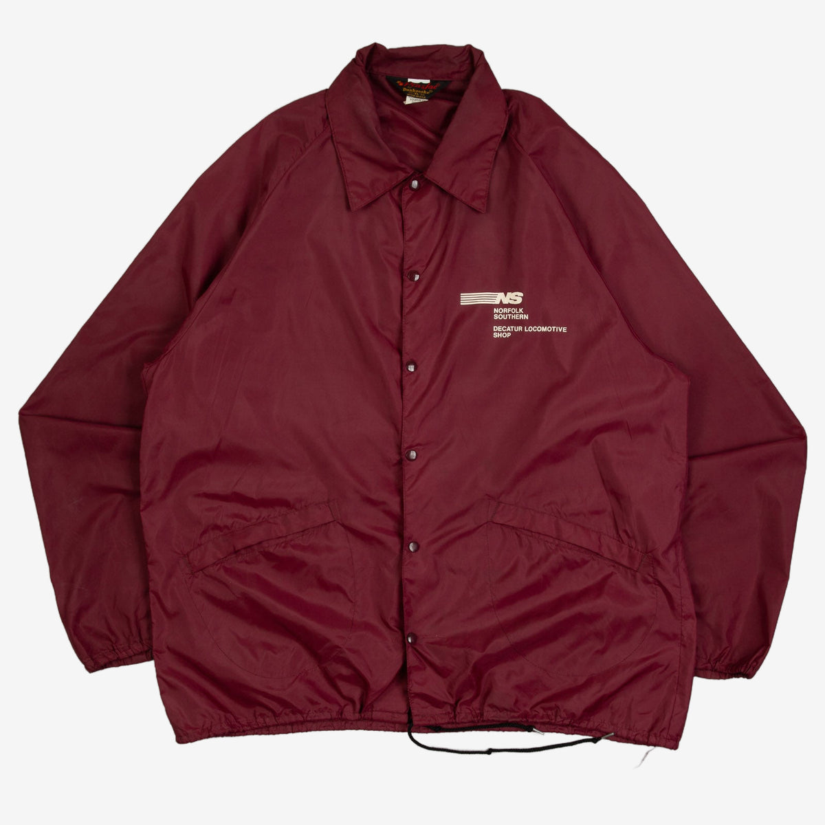 MEN'S VINTAGE 1980S NS COACH JACKET - X-LARGE