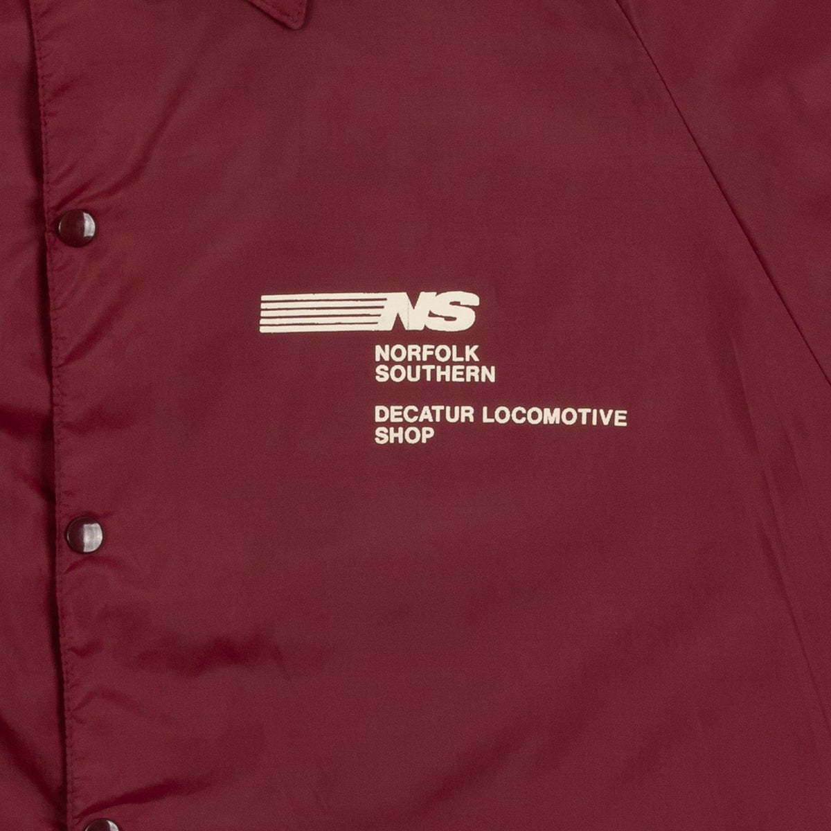MEN'S VINTAGE 1980S NS COACH JACKET - X-LARGE