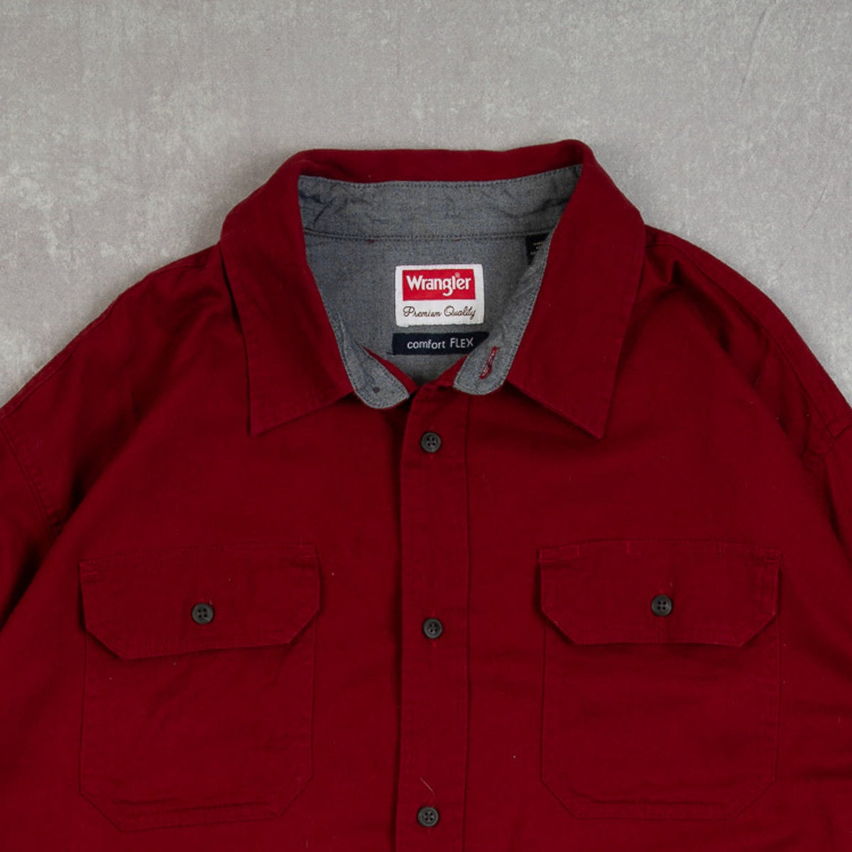 MEN'S VINTAGE 1990S WRANGLER BLANK SHIRT - X-LARGE