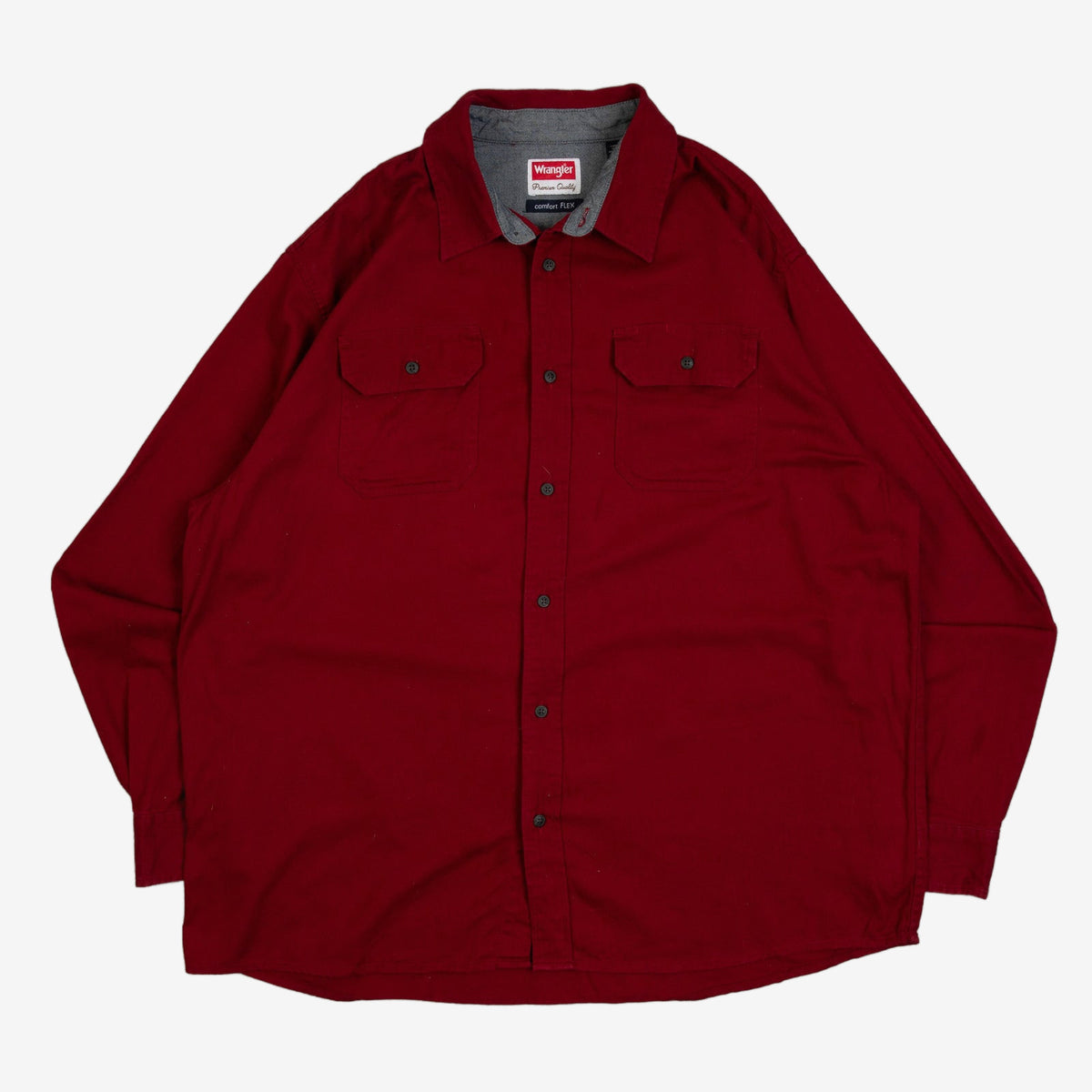 MEN'S VINTAGE 1990S WRANGLER BLANK SHIRT - X-LARGE