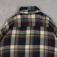 MEN'S VINTAGE 1990S WOOL STYLE CHECKED SHIRT - X-LARGE