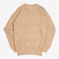MEN'S VINTAGE 1980S STRUCTURED KNITTED JUMPER - SMALL