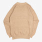 MEN'S VINTAGE 1980S STRUCTURED KNITTED JUMPER - SMALL