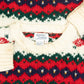 MEN'S VINTAGE 1980S PATTERNED HAND KNITTED JUMPER - SMALL