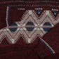 MEN'S VINTAGE 1990S PATTERNED RIBBED KNITTED JUMPER - X-LARGE