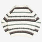 MEN'S VINTAGE 1990S STRUCTURED PATTERNED KNITTED JUMPER - LARGE
