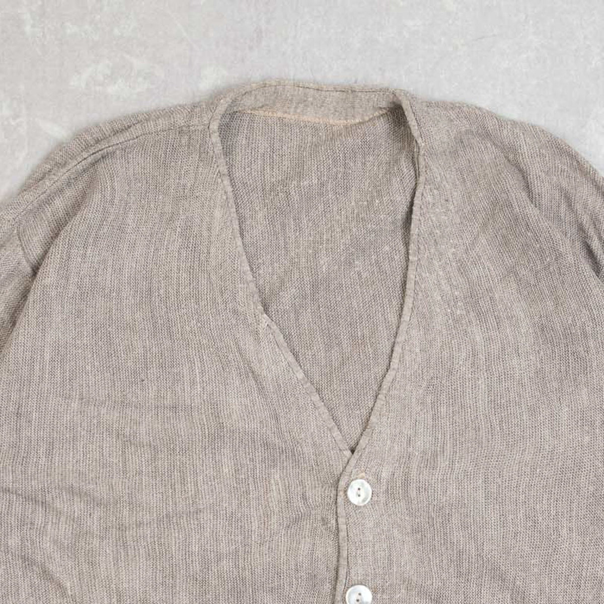 MEN'S VINTAGE 1990S KNITTED CARDIGAN - LARGE