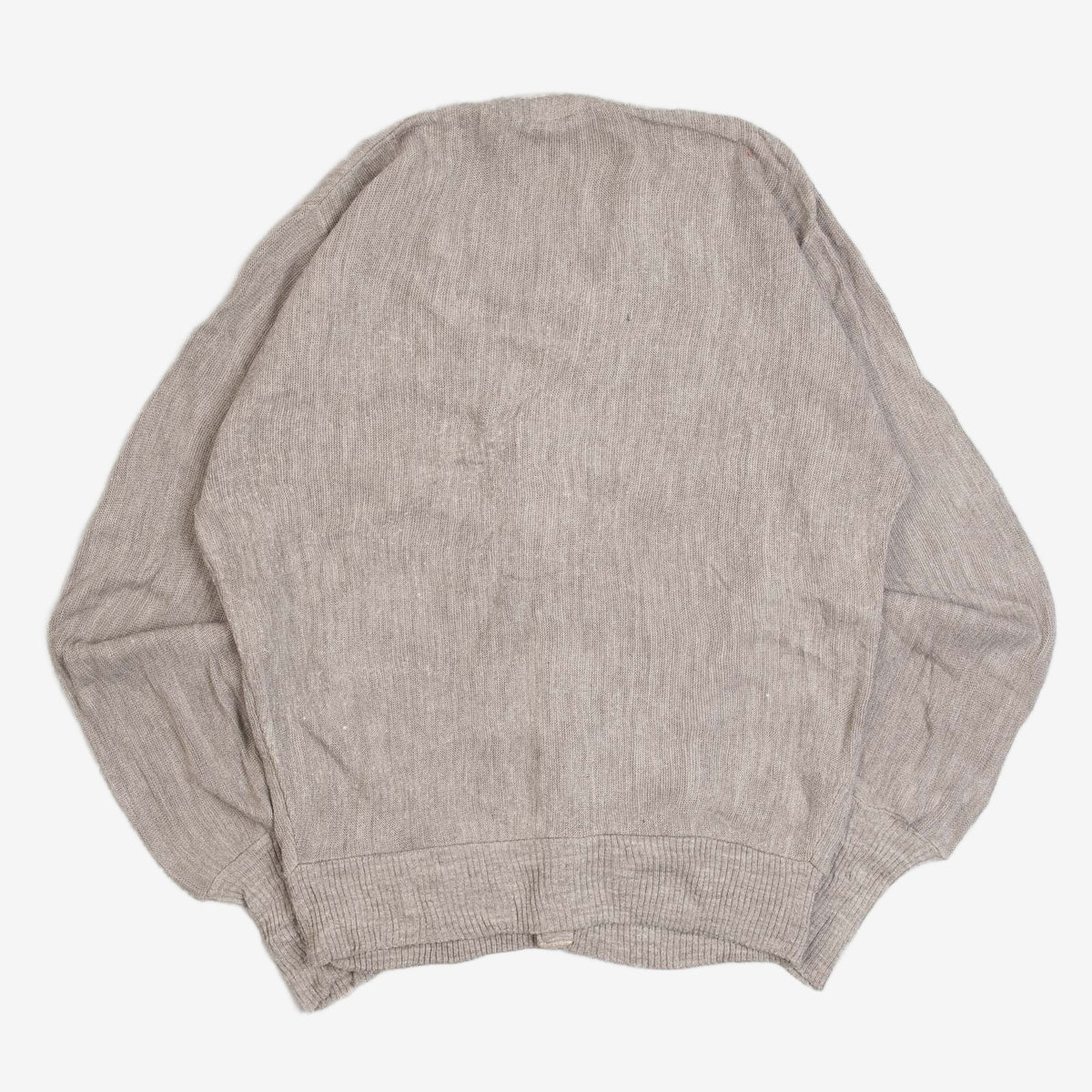 MEN'S VINTAGE 1990S KNITTED CARDIGAN - LARGE