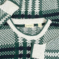 MEN'S VINTAGE 1990S CHECKED PATTERNED JUMPER - X-LARGE TALL