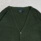 MEN'S VINTAGE 1990S DOCKERS KNITTED CARDIGAN - LARGE