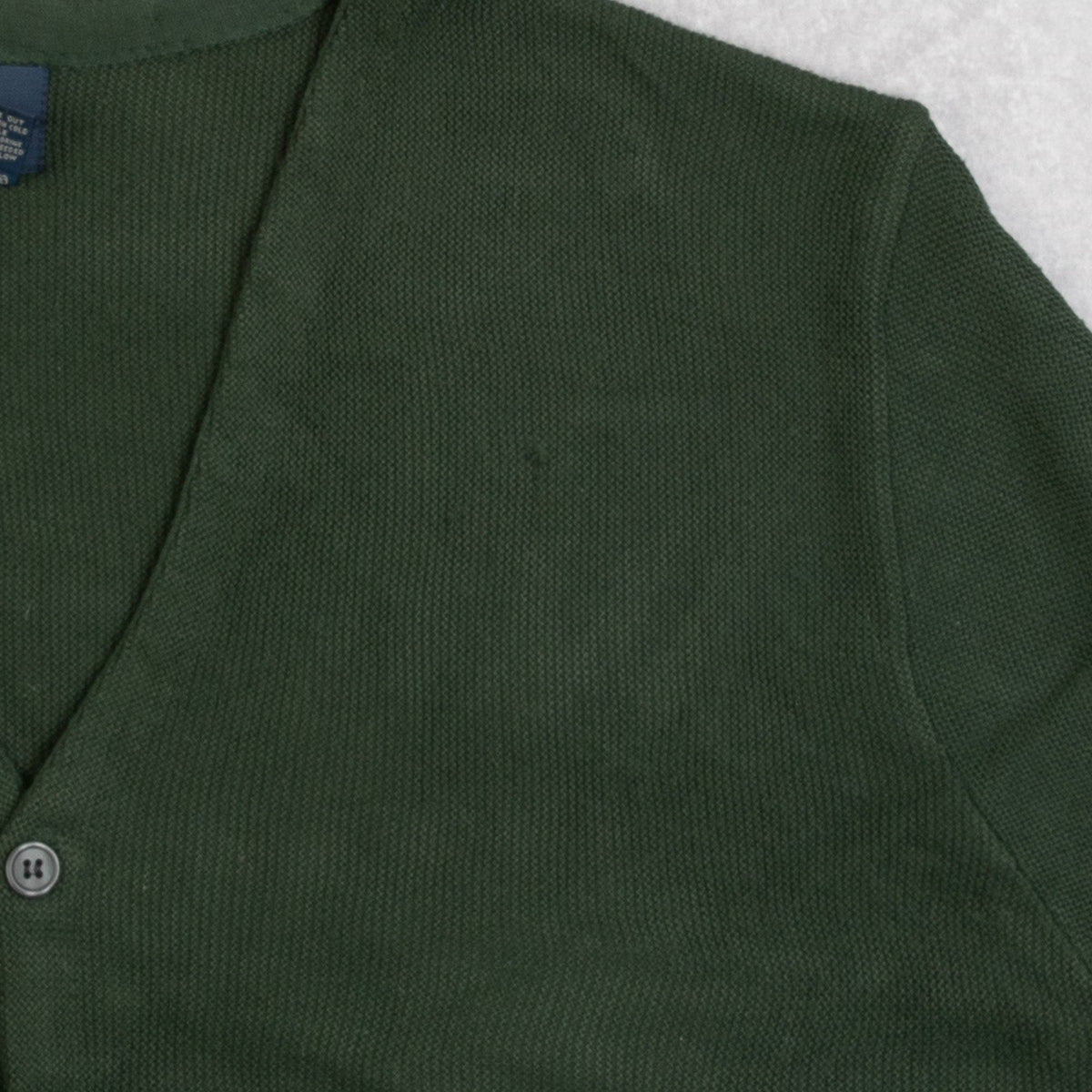 MEN'S VINTAGE 1990S DOCKERS KNITTED CARDIGAN - LARGE