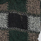 MEN'S VINTAGE 1990S CHECKERBOARD PATTERNED KNITTED JUMPER - MEDIUM