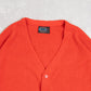 MEN'S VINTAGE 1980S KNITTED CARDIGAN - X-LARGE