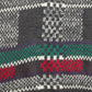 MEN'S VINTAGE 1980S PATTERNED KNITTED JUMPER - LARGE
