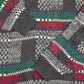 MEN'S VINTAGE 1980S PATTERNED KNITTED JUMPER - LARGE