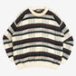 MEN'S VINTAGE 1990S CHECKED PATTERNED KNITTED JUMPER - X-LARGE