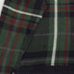 MEN'S VINTAGE 1990S CHECKED PATTERN KNITTED JUMPER - LARGE