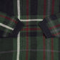 MEN'S VINTAGE 1990S CHECKED PATTERN KNITTED JUMPER - LARGE