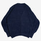 MEN'S VINTAGE 1980S IZOD KNITTED CARDIGAN - LARGE