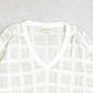 WOMEN'S VINTAGE 1990S PATTERNED KNITTED JUMPER - X-LARGE